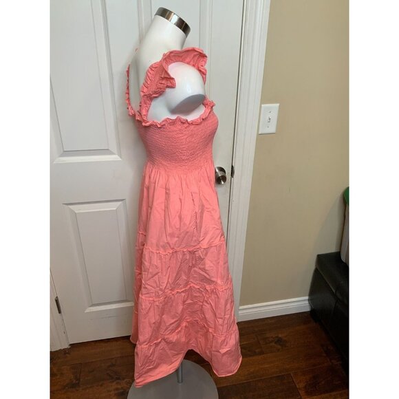 Hill House Home Pink Ruffle Ellie Nap Dress Size Small - Picture 2 of 5